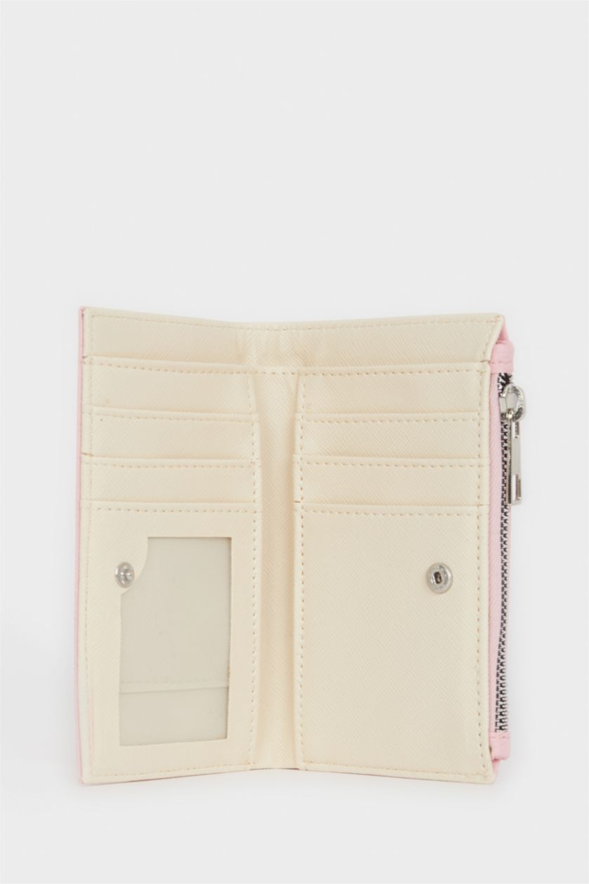 Kadın Pembe Kadın Suni Deri Cüzdan