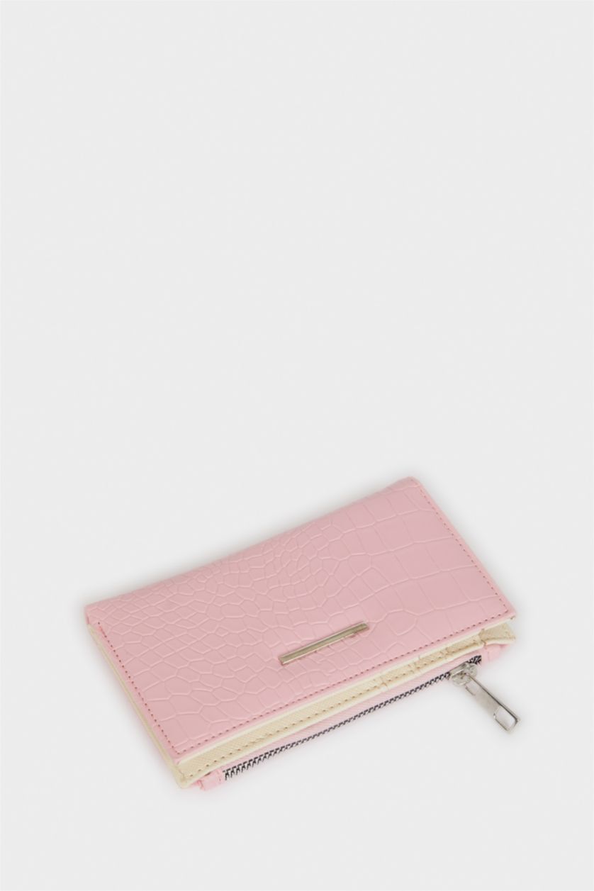 Kadın Pembe Kadın Suni Deri Cüzdan