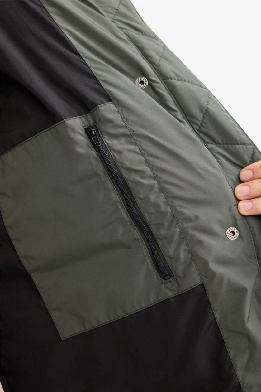 Әйелдерге хаки бас киімді Пальто