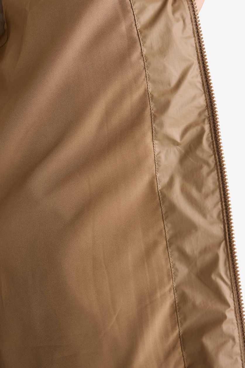 Woman Camel Relax Fit Coat