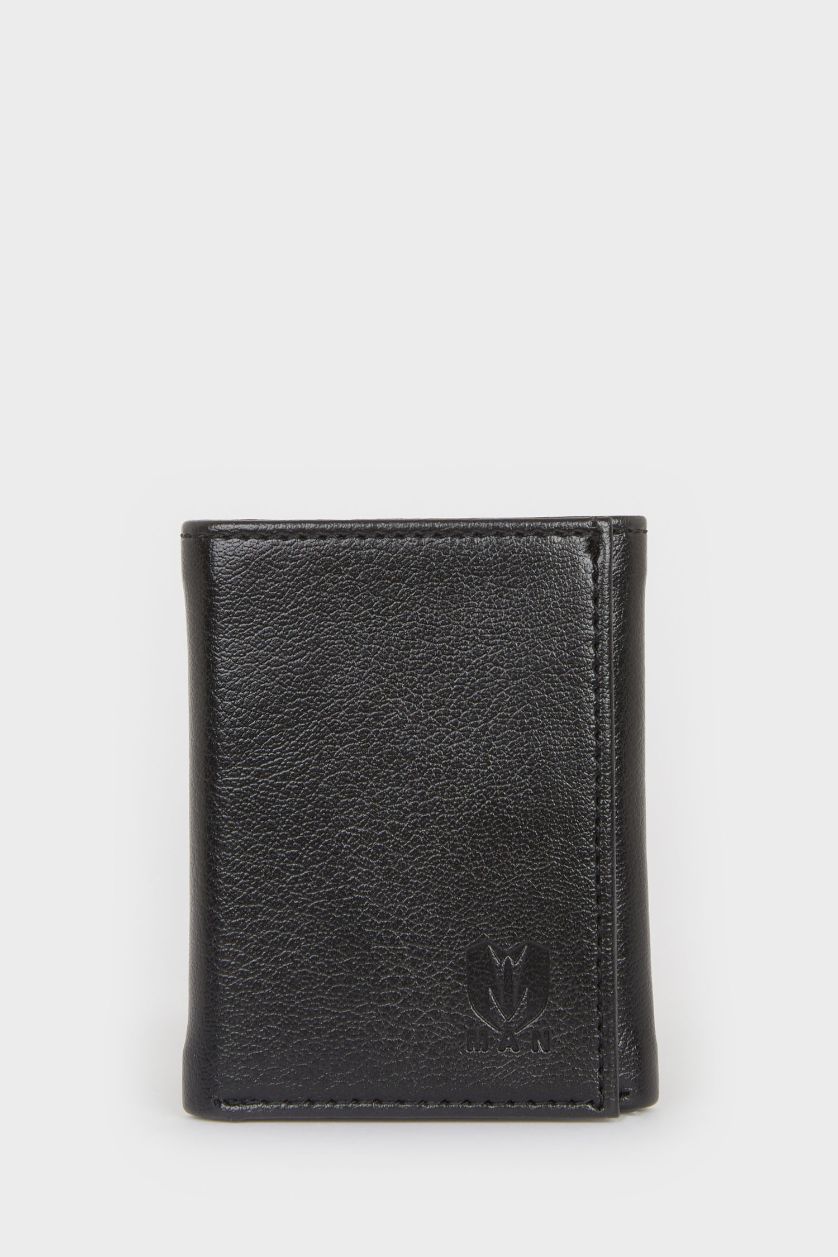 Erkek Siyah Erkek Suni Deri Cüzdan