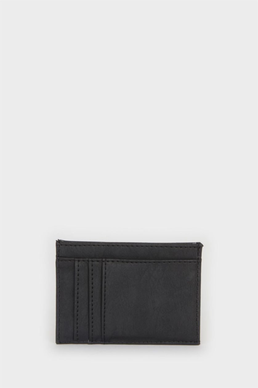 Erkek Siyah Erkek Suni Deri Cüzdan