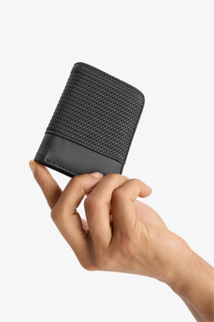 Erkek Siyah Erkek Suni Deri Cüzdan