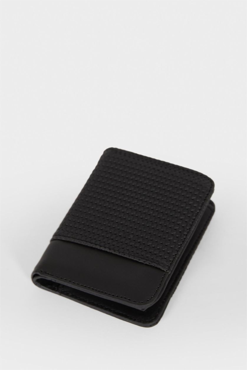 Erkek Siyah Erkek Suni Deri Cüzdan