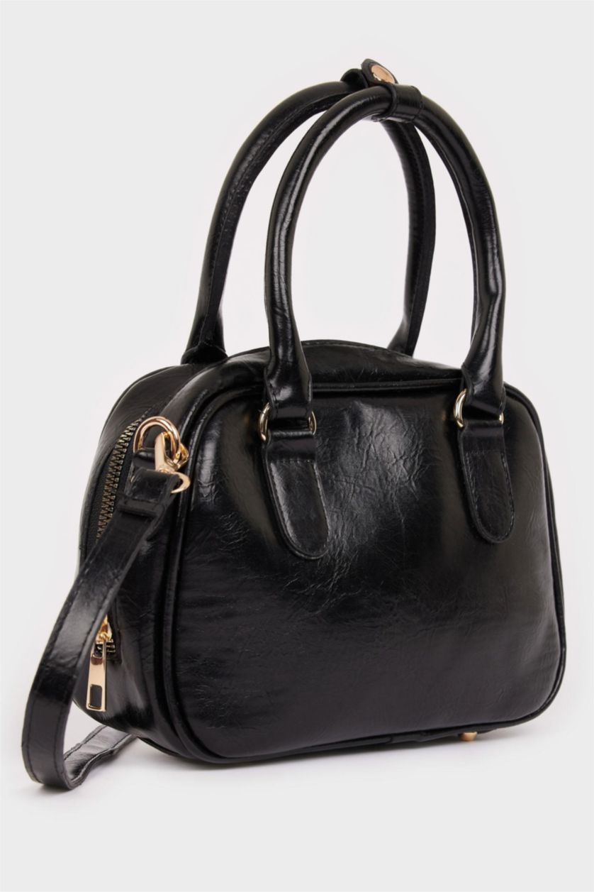 Woman Black Hand Bag