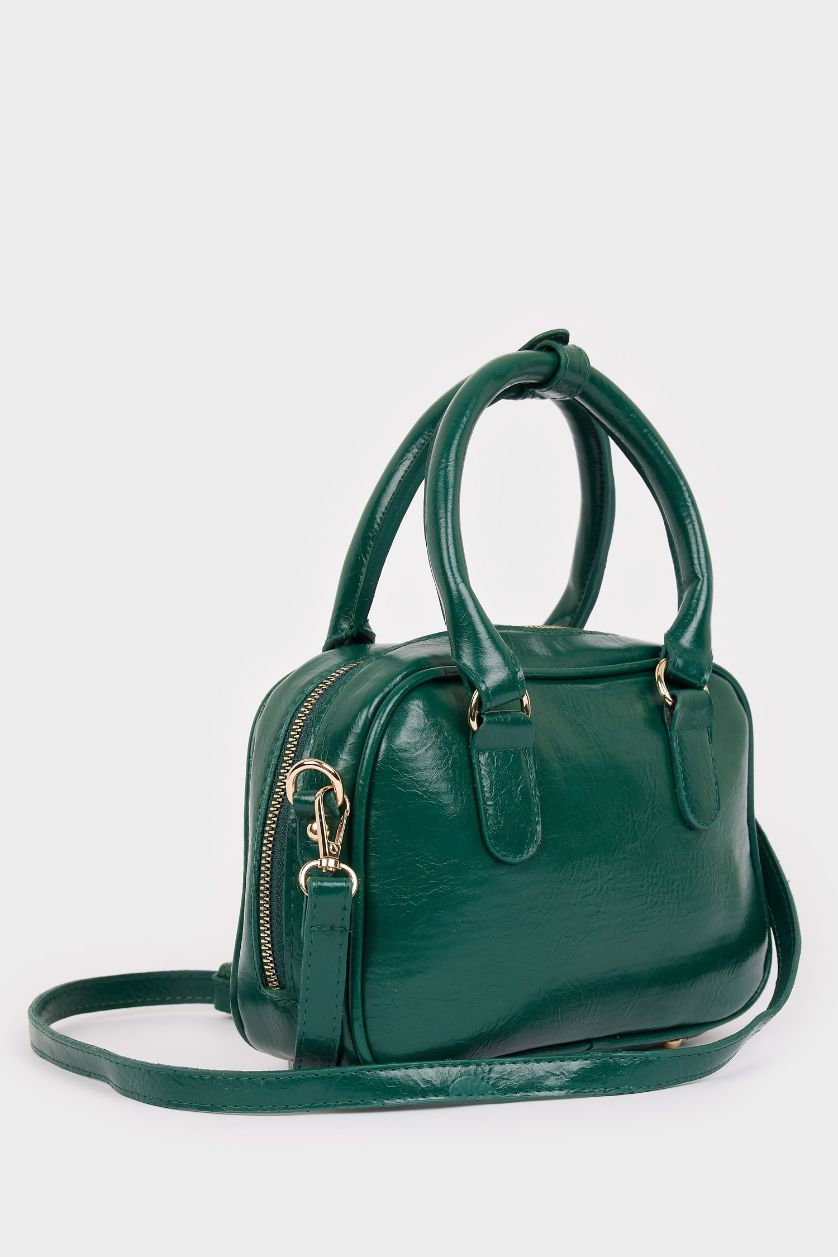 Kadın Yeşil Kadın Suni Deri El Çantası