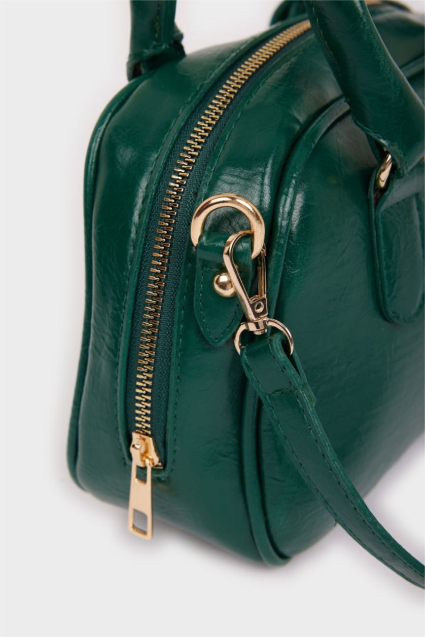 Kadın Yeşil Kadın Suni Deri El Çantası