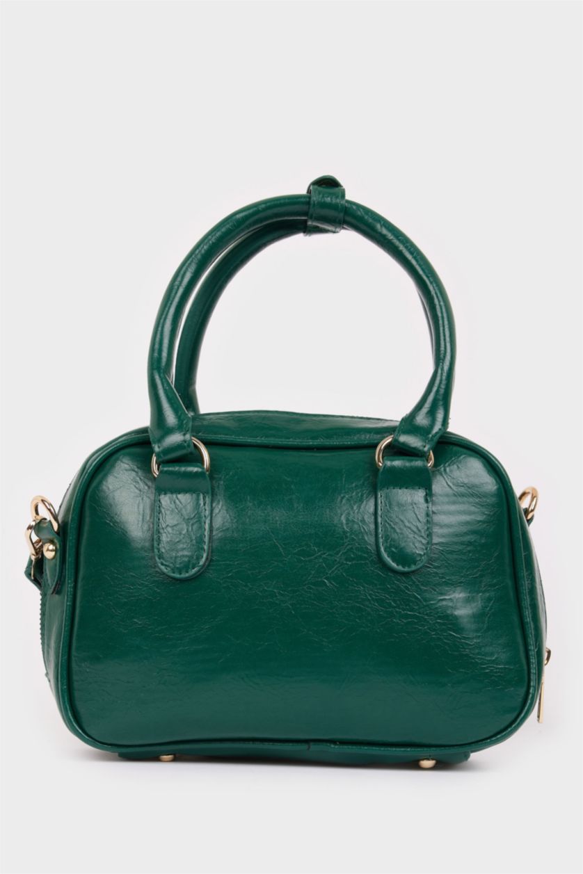 Kadın Yeşil Kadın Suni Deri El Çantası