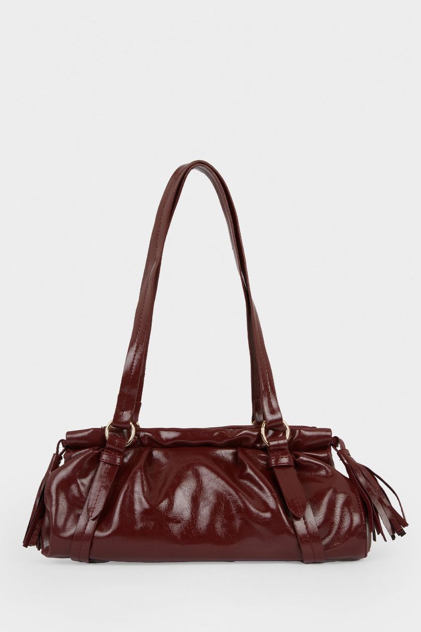 Kadın Bordo Kadın Omuz Çantası