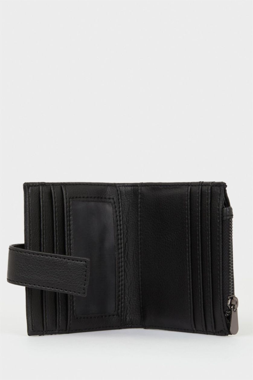 Erkek Siyah Erkek Suni Deri Cüzdan