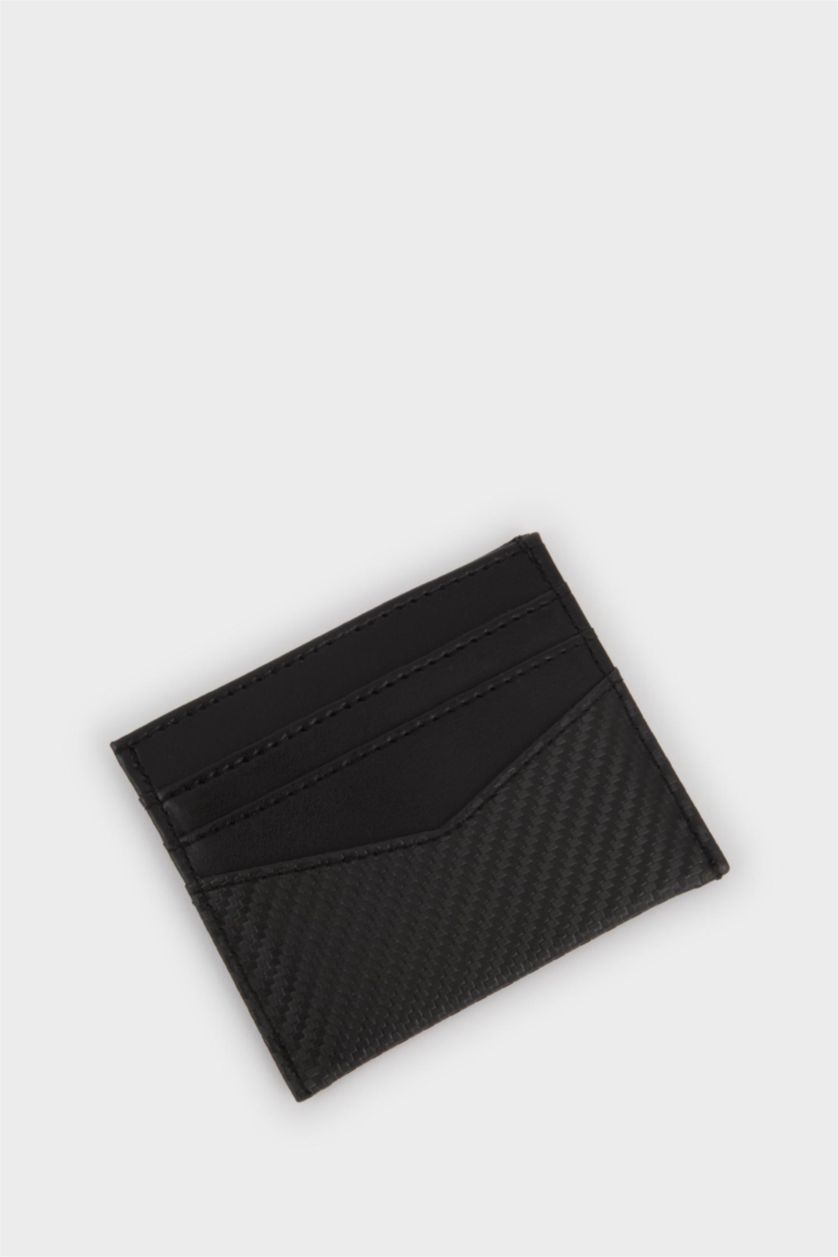 Erkek Siyah Erkek Suni Deri Cüzdan