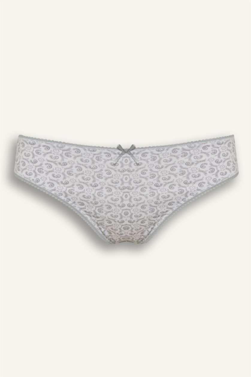 Kadın Gri 3'lü Brief Külot