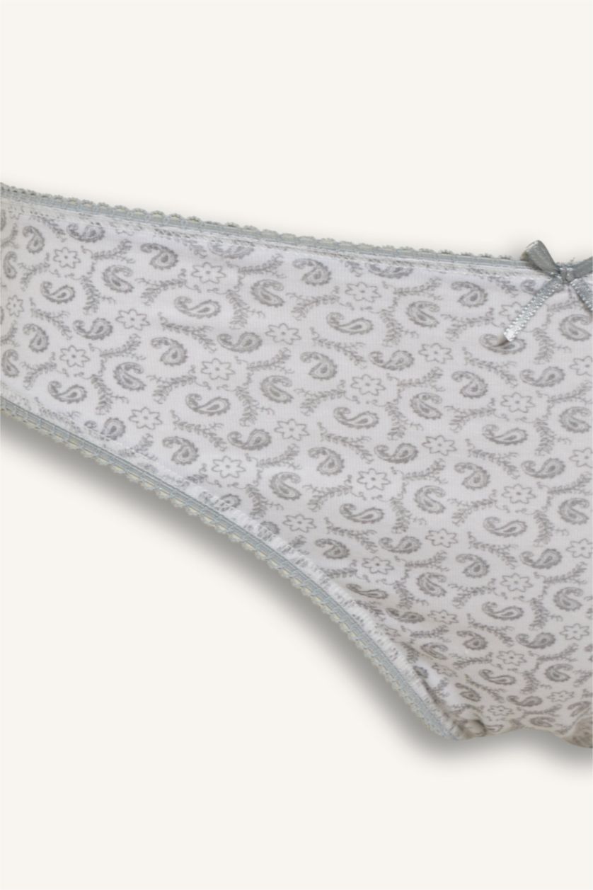 Kadın Gri 3'lü Brief Külot