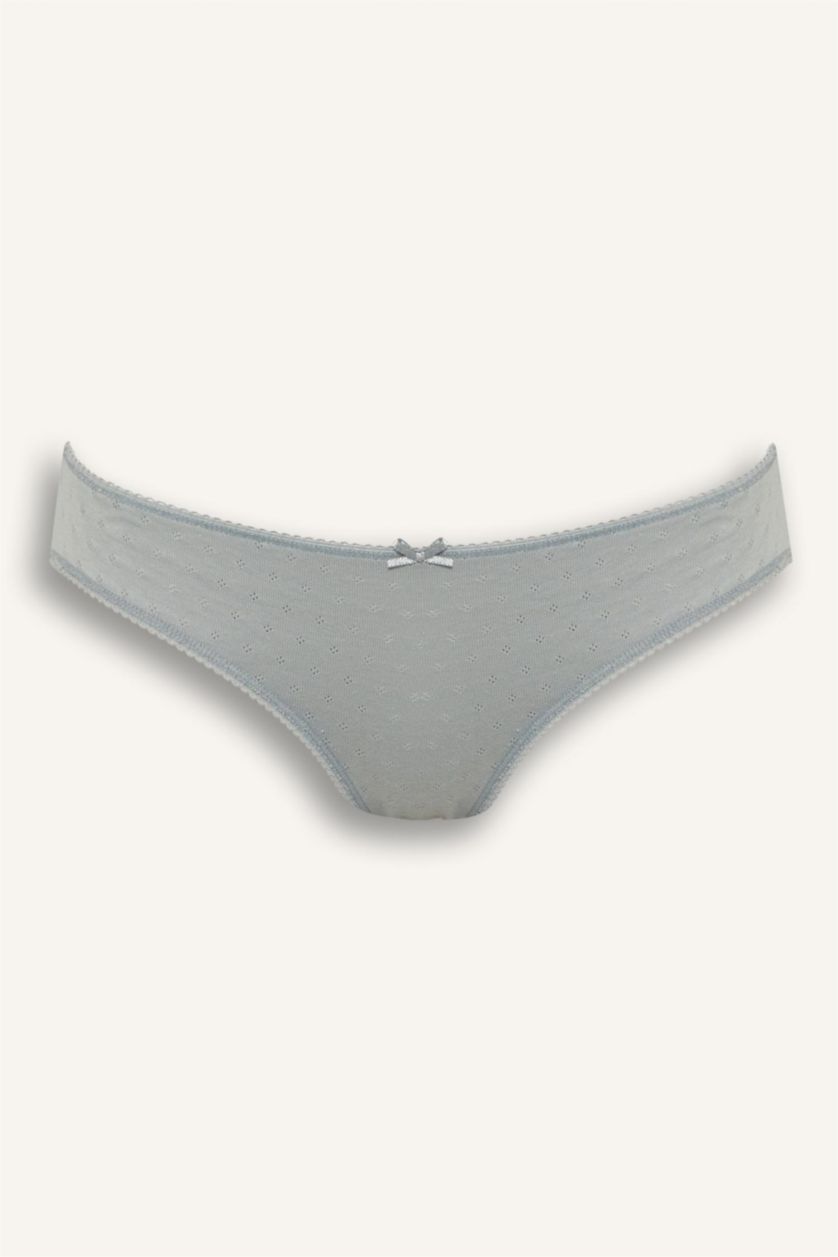 Kadın Gri 3'lü Brief Külot