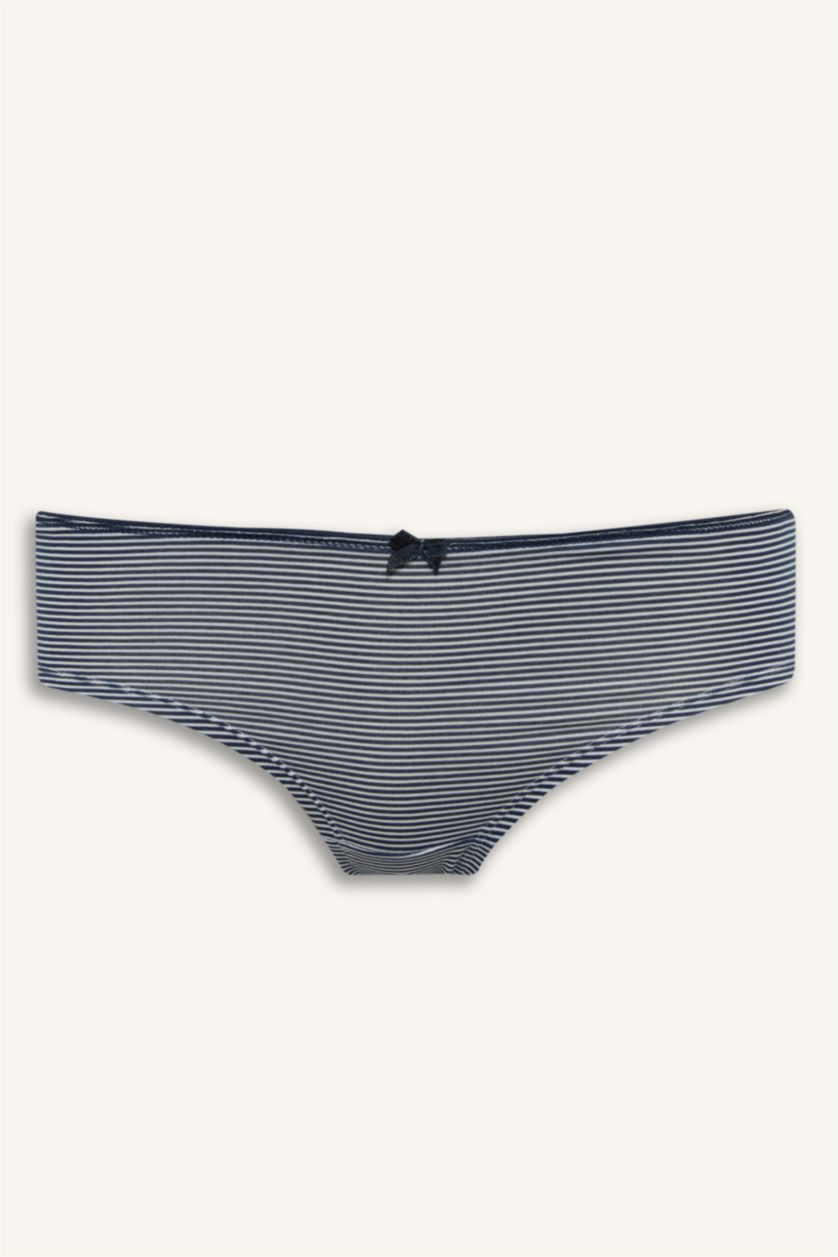 WOMAN NAVY Fall in Love 3 Piece Hipster Panties