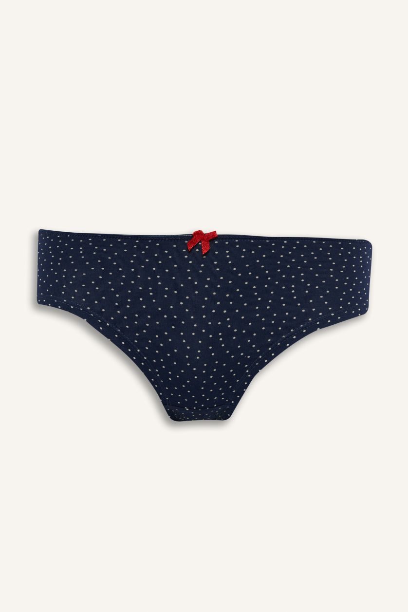 WOMAN NAVY Fall in Love 3 Piece Hipster Panties