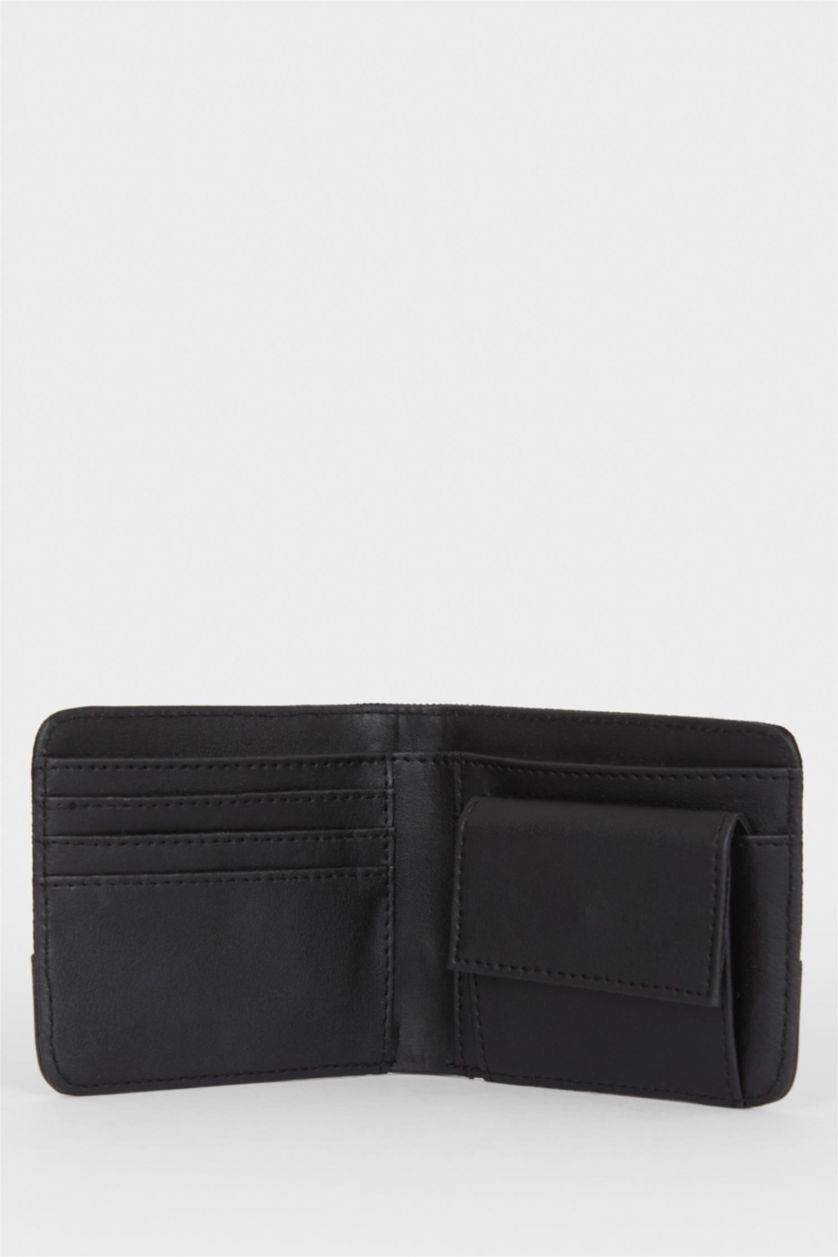 Erkek Siyah Erkek Suni Deri Cüzdan