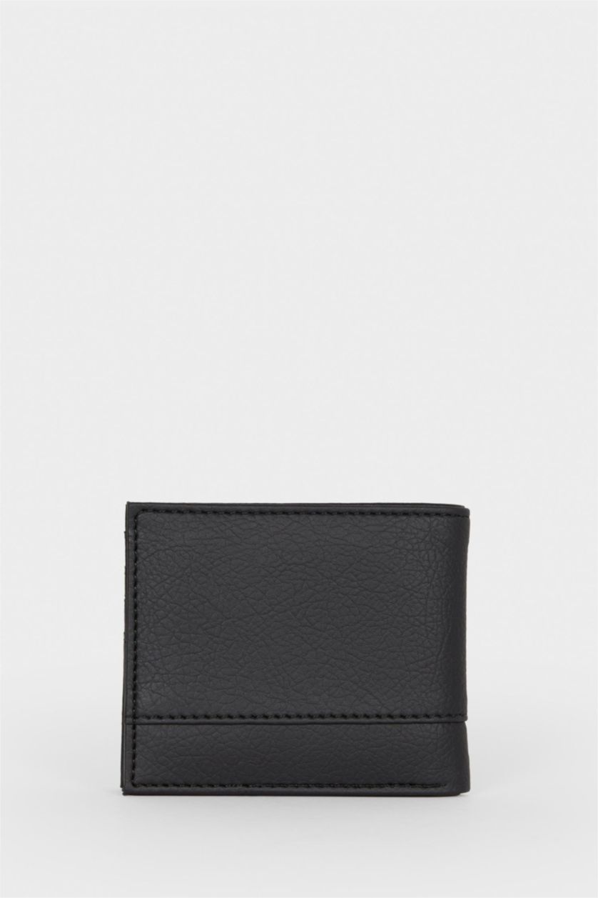 Erkek Siyah Erkek Suni Deri Cüzdan