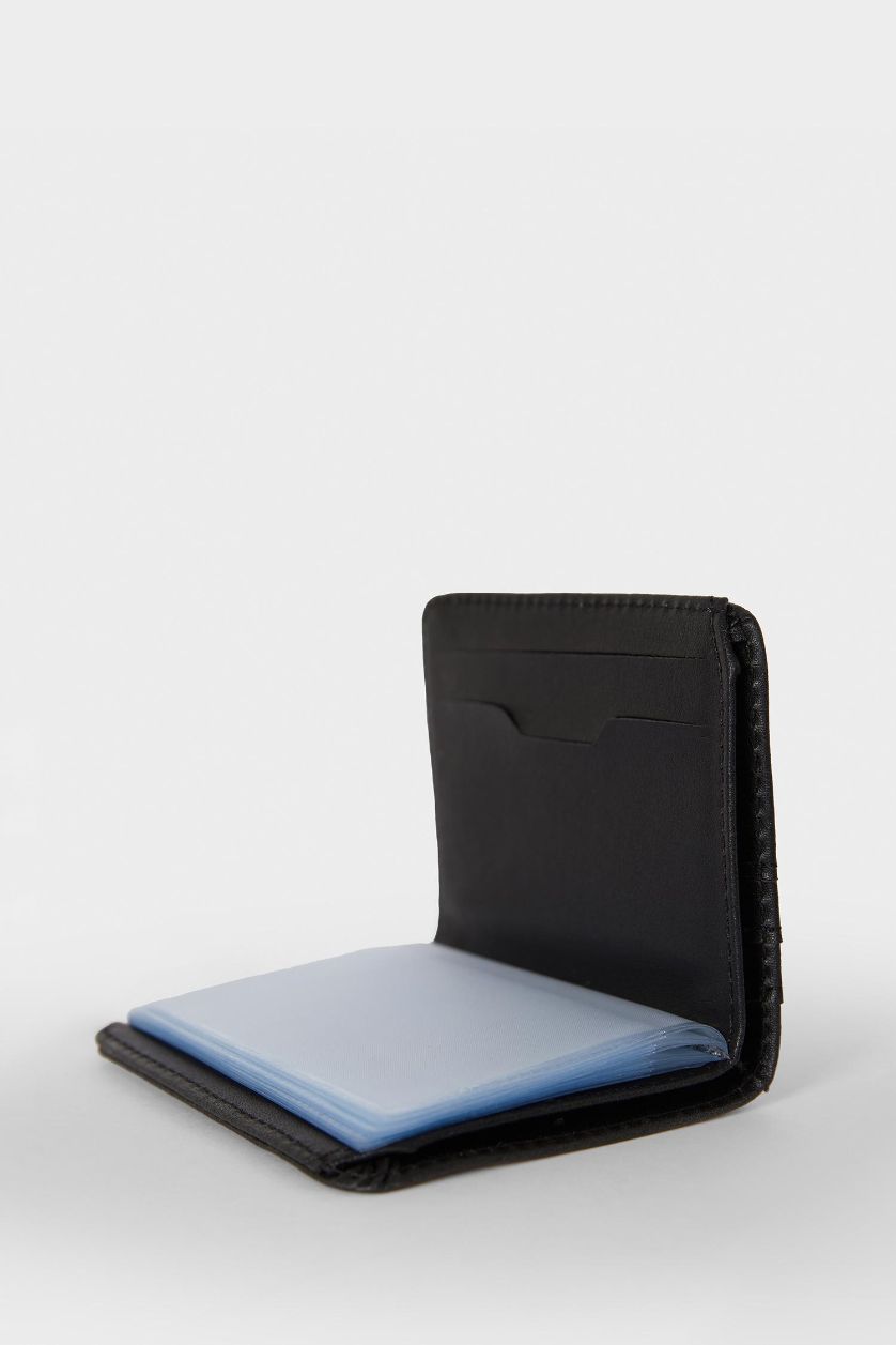 Erkek Siyah Erkek Suni Deri Cüzdan