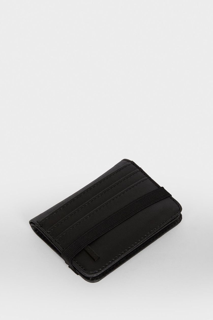 Erkek Siyah Erkek Suni Deri Cüzdan