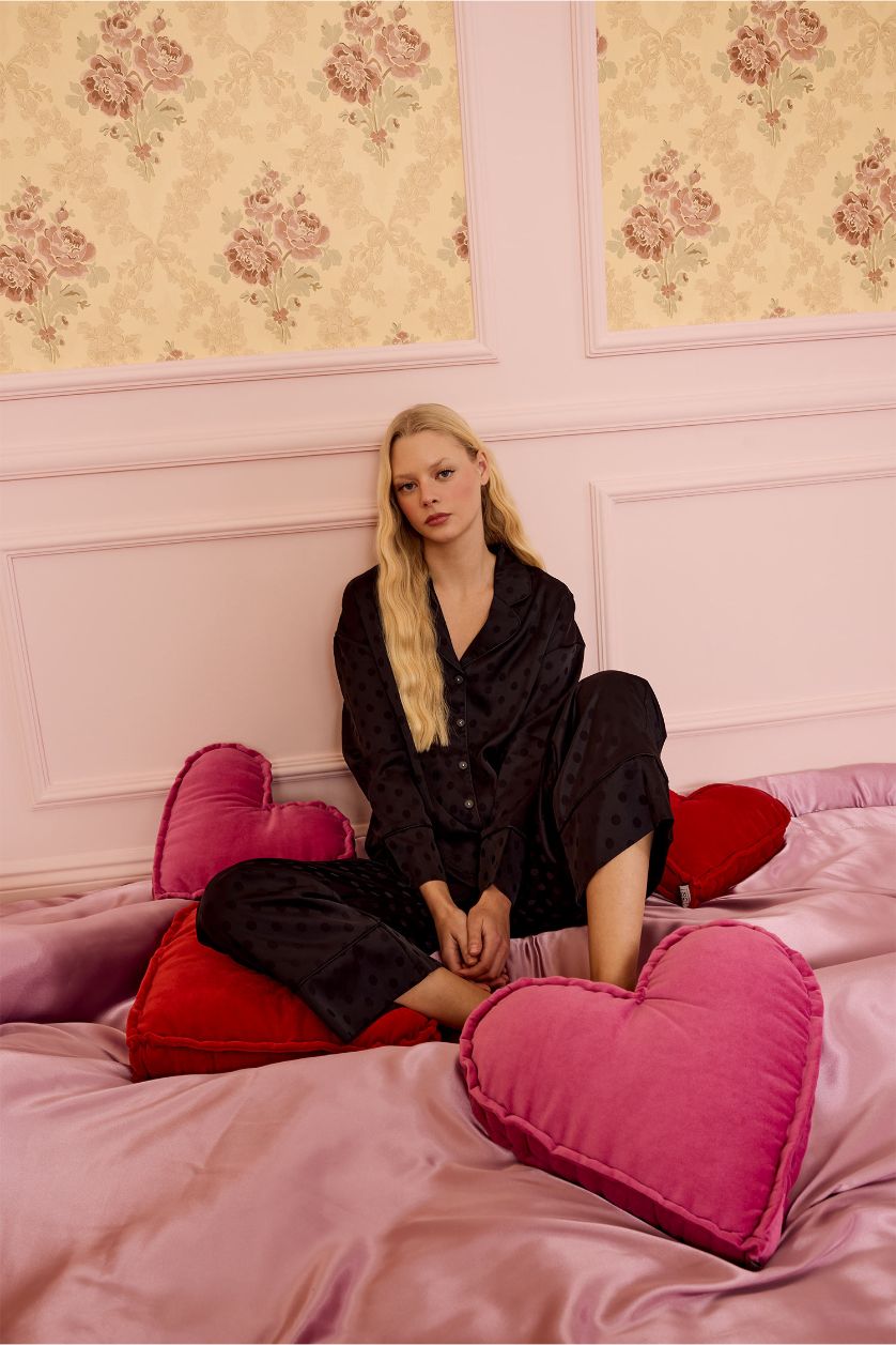 Woman Black 2 piece Regular Fit Set