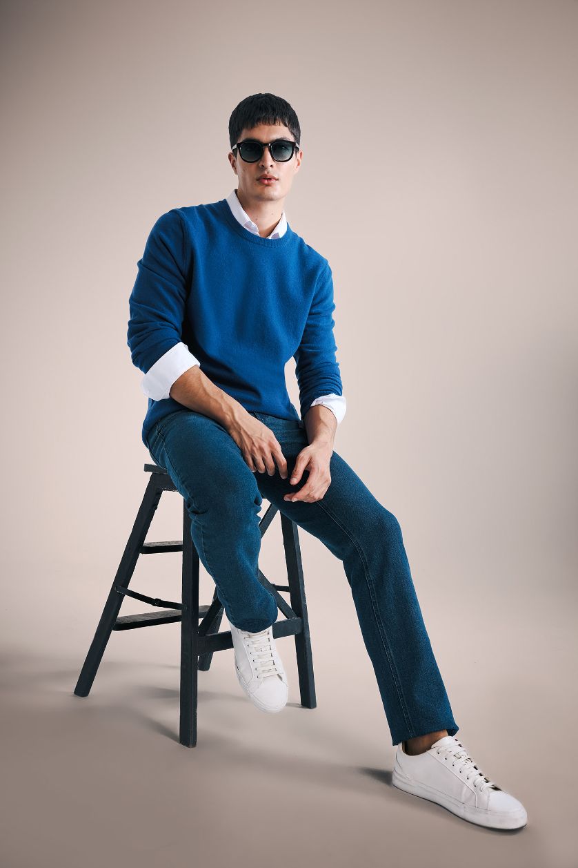 MAN Royal Standard Fit Crew Neck Knitwear Pullover