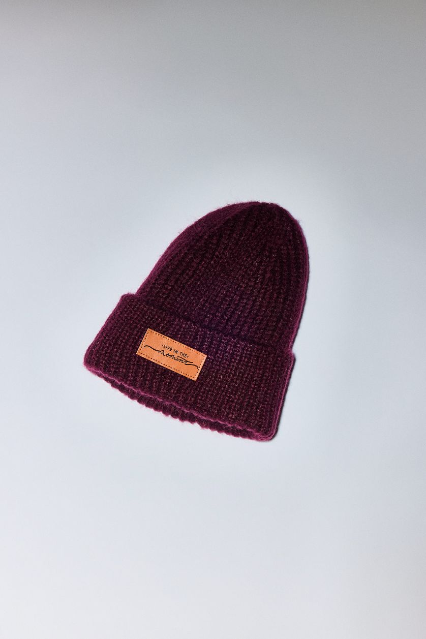 Kadın Kiremit Kadın Dokuma Etiketli Bere