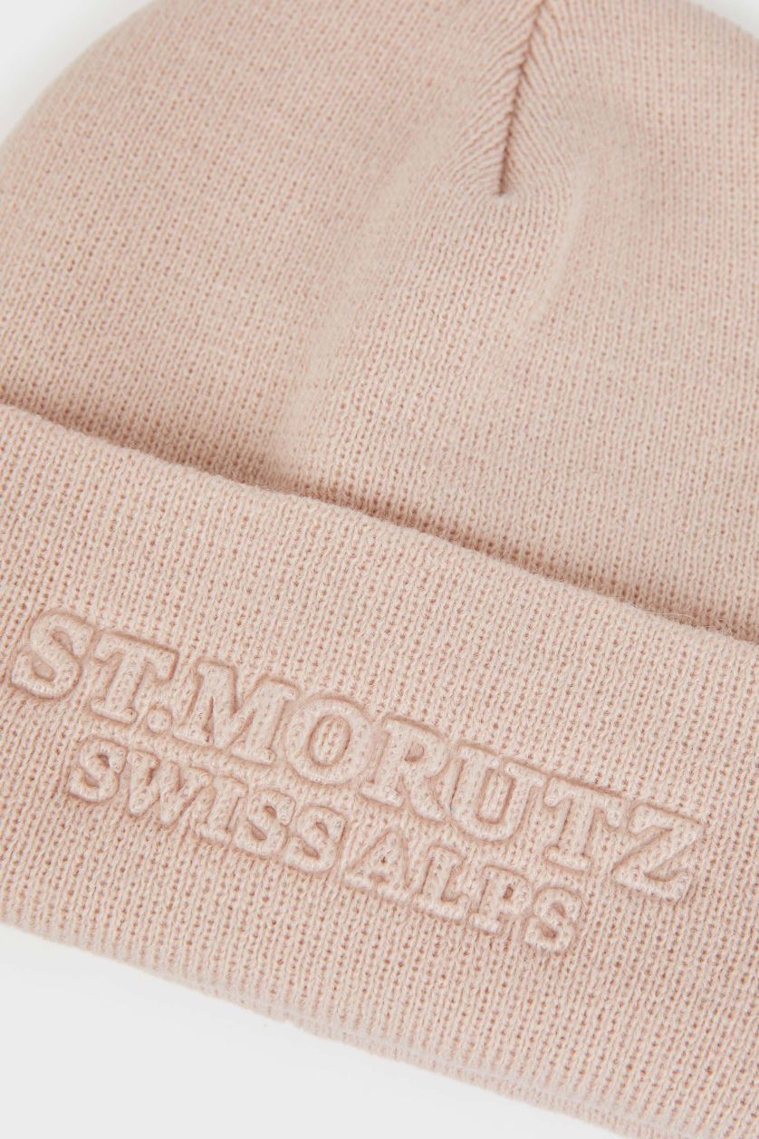 حريمي وردي قبعة بيريه حريمي