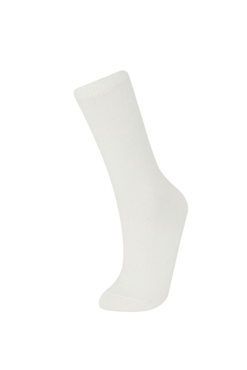 Kadın Lacivert Kadın 5'li Uzun Çorap