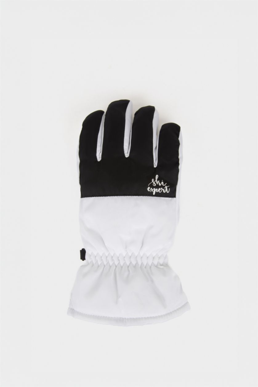 FEMME Blanc Gants pou femme