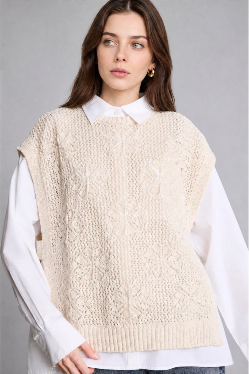 Women Sand Crew Neck