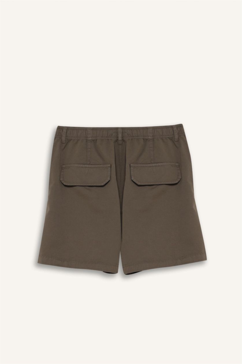 نساء كاكي شورت بخصر عادي من جبردين بساق قصير
