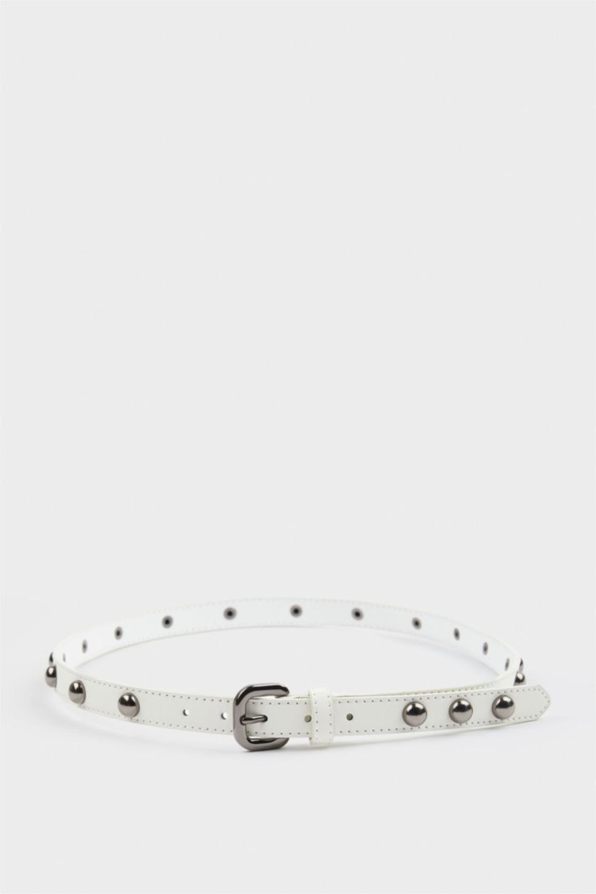 WOMAN Karma Woman 2 Piece Faux Leather Belt