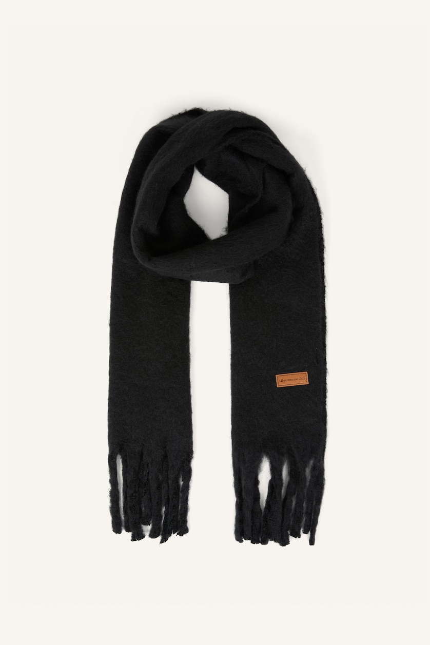 Women Black Woman Scarf