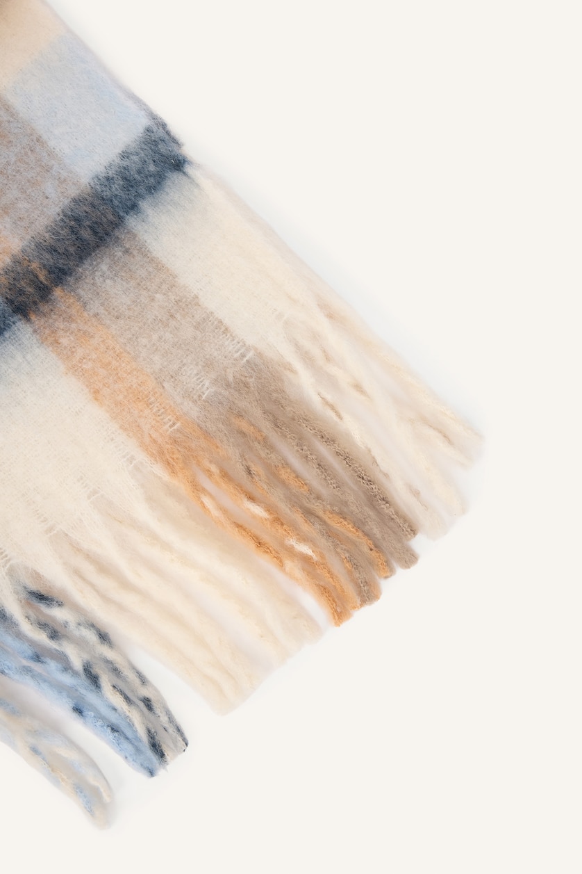 Women Blue Woman Scarf