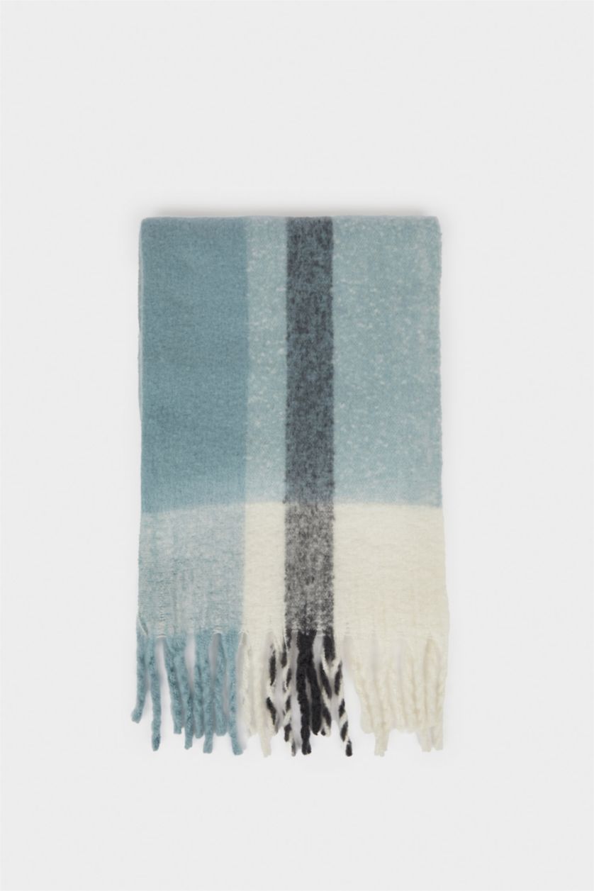 Kadın Lacivert Kadın Atkı