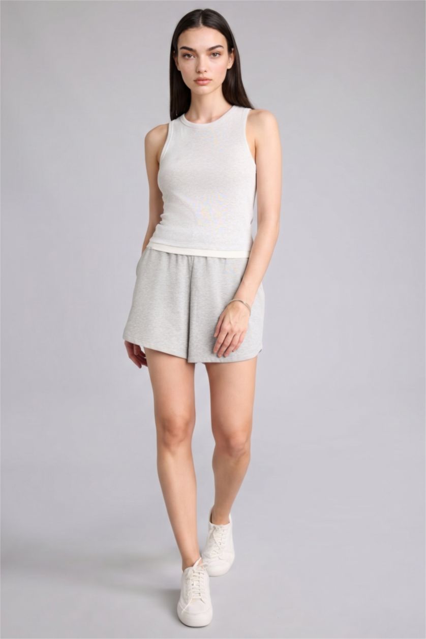 WOMAN Grey Melange Relax Fit