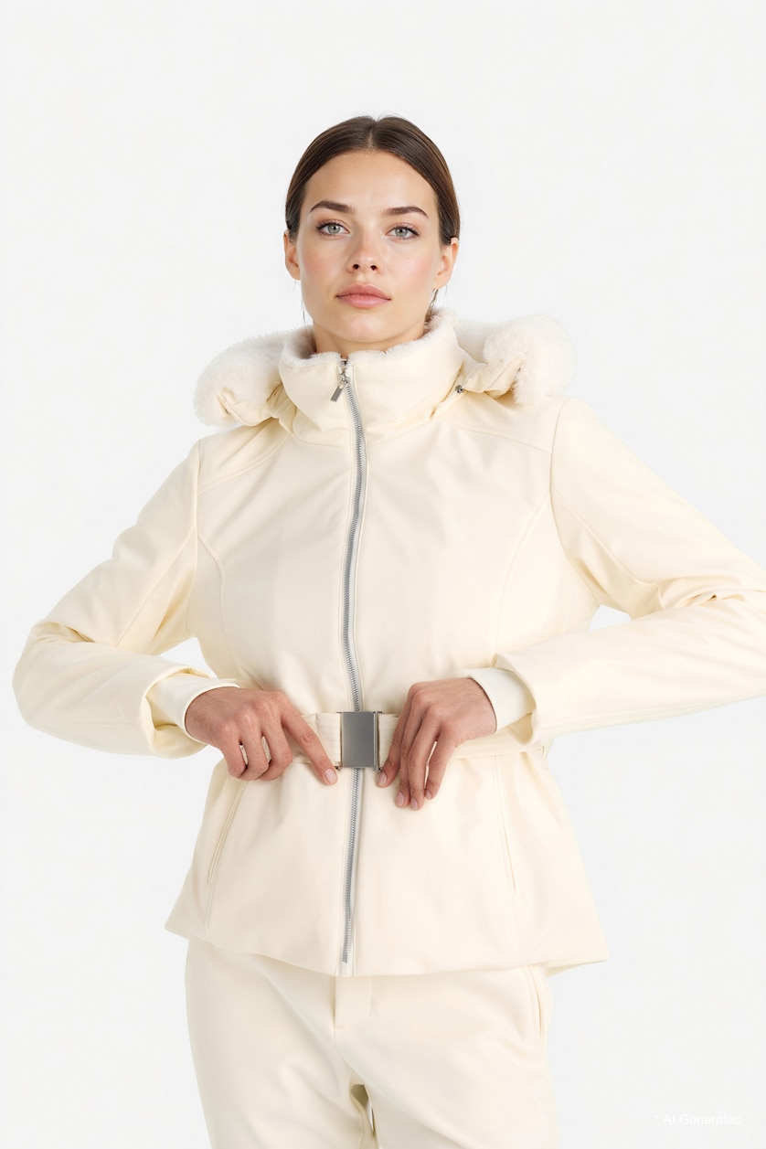 WOMAN White Zipper