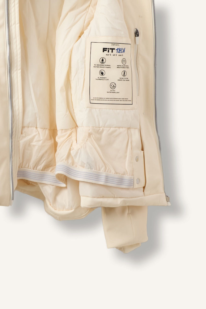 WOMAN White Zipper