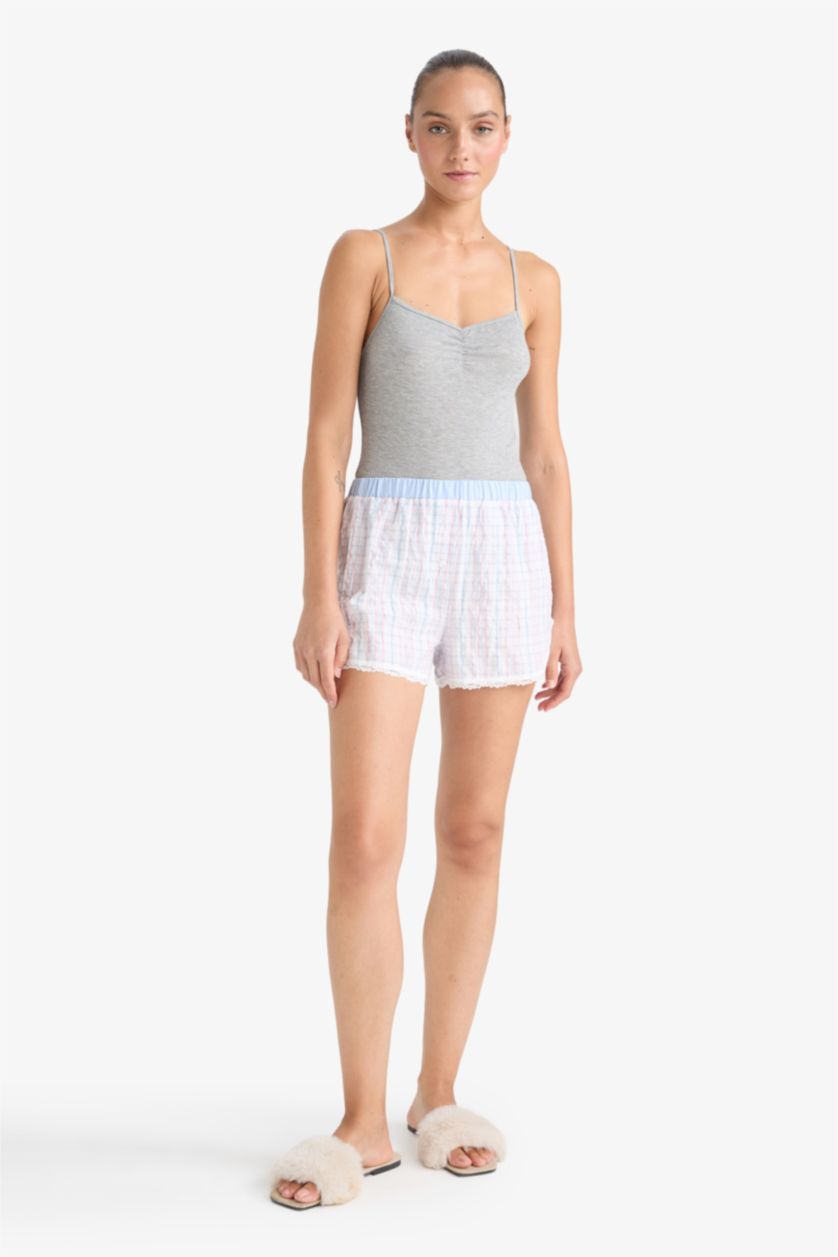 حريمي ميلانج رمادي بودي سوت بحمالات رفيعة من Fall in Love