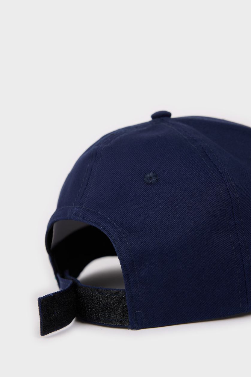 Erkek Lacivert Erkek Pamuklu Cap Şapka