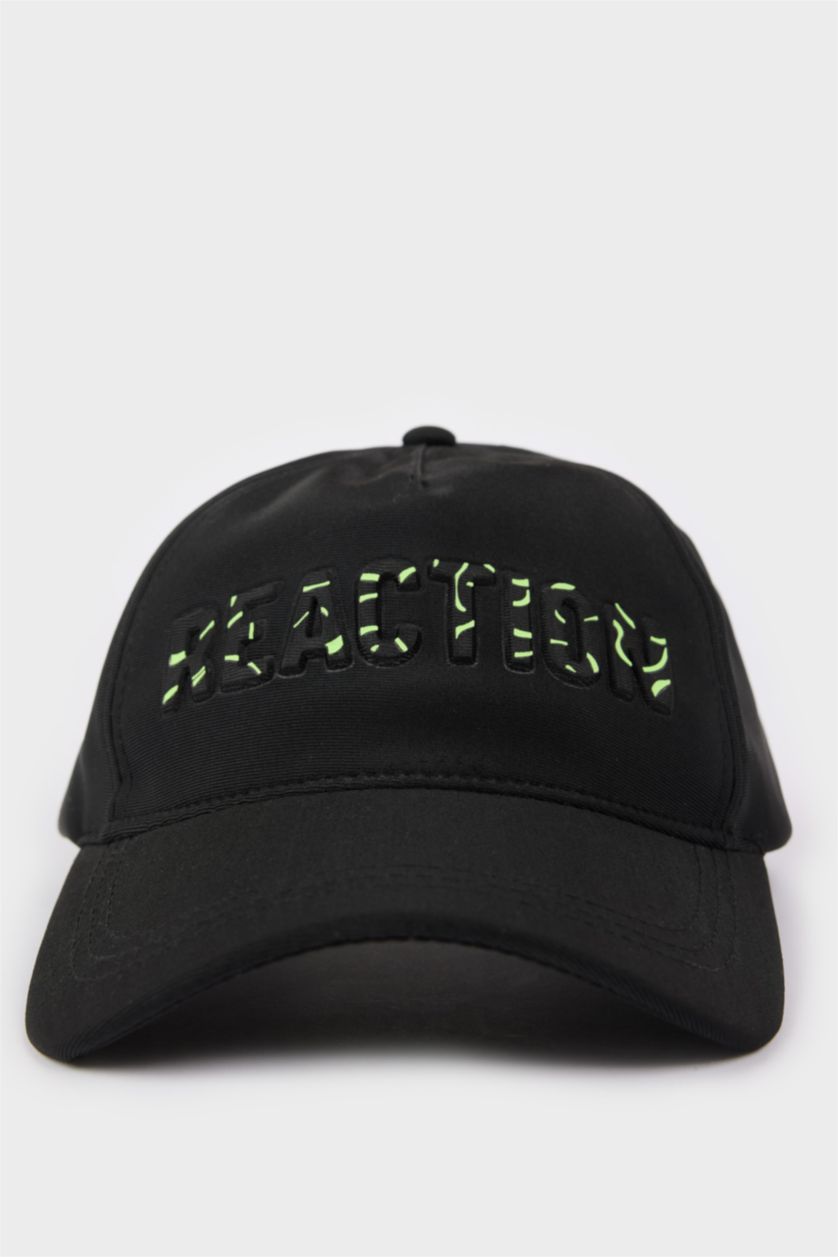 Erkek Siyah Erkek Pamuklu Cap Şapka