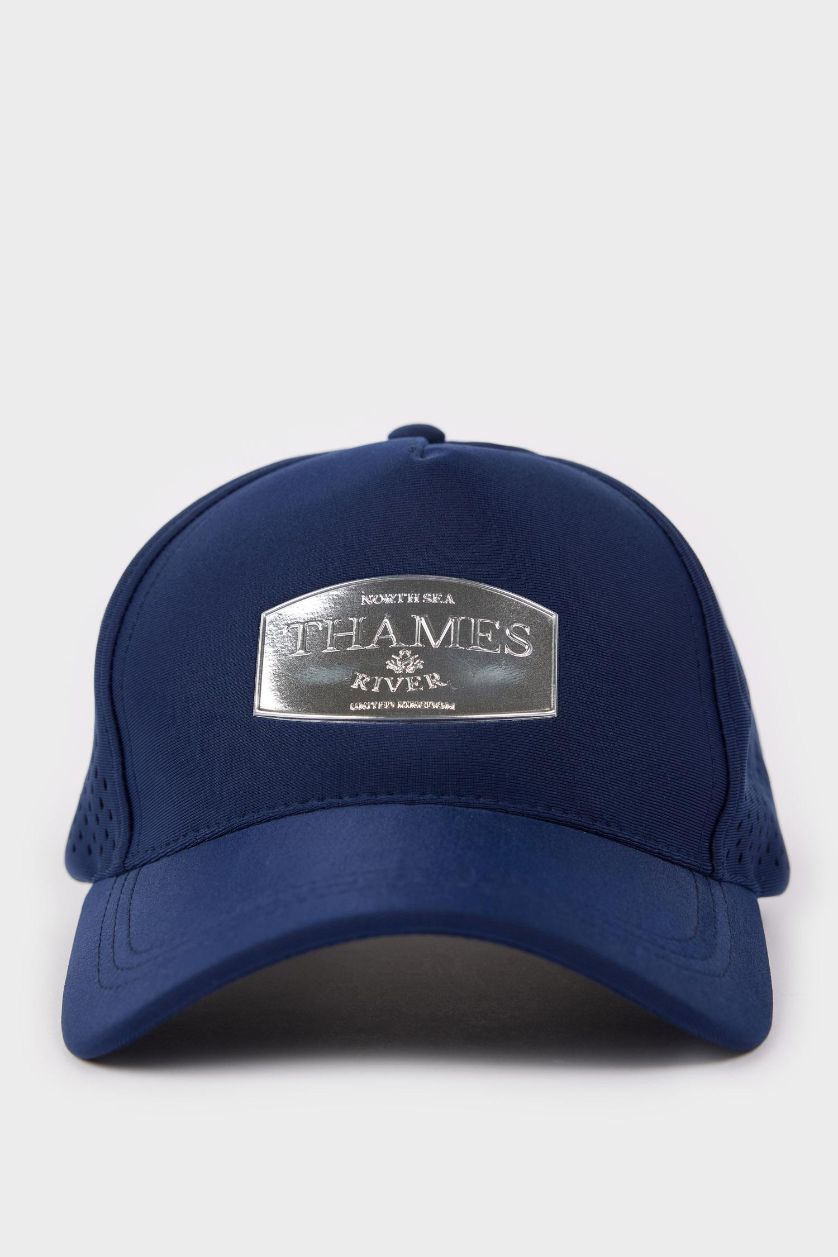 Erkek Lacivert Erkek Pamuklu Cap Şapka