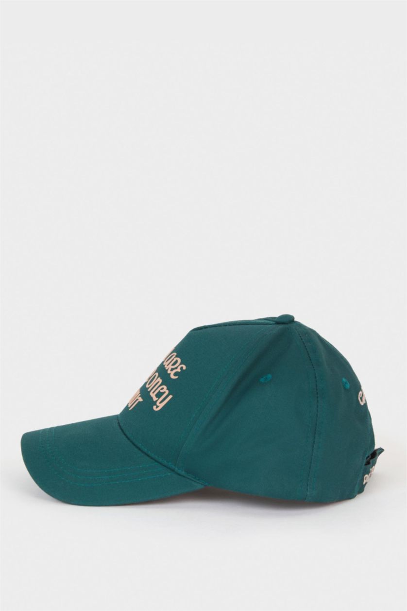 Women Brown Woman Cotton Hat