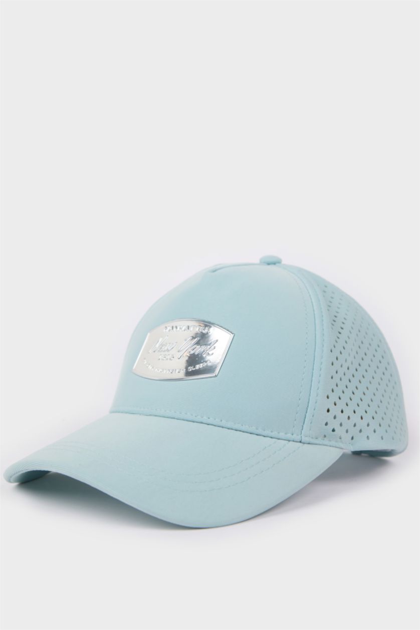 Kadın Mint Kadın Pamuklu Cap Şapka