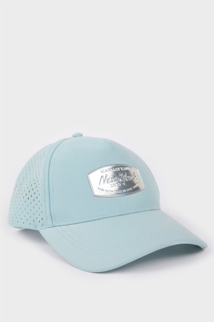 Kadın Mint Kadın Pamuklu Cap Şapka