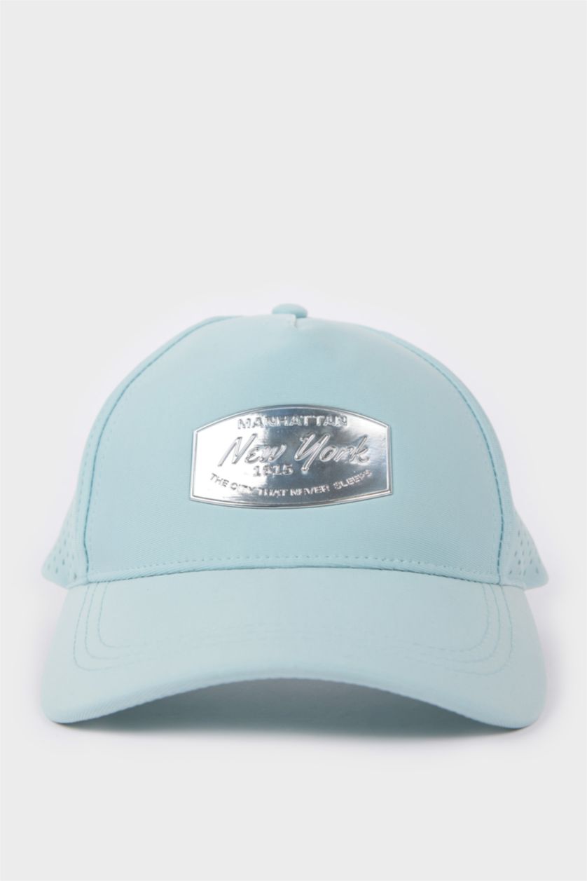 Kadın Mint Kadın Pamuklu Cap Şapka