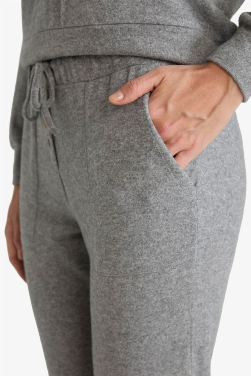 حريمي أنثرا طقم قصة عادية كم طويل من قطعتين