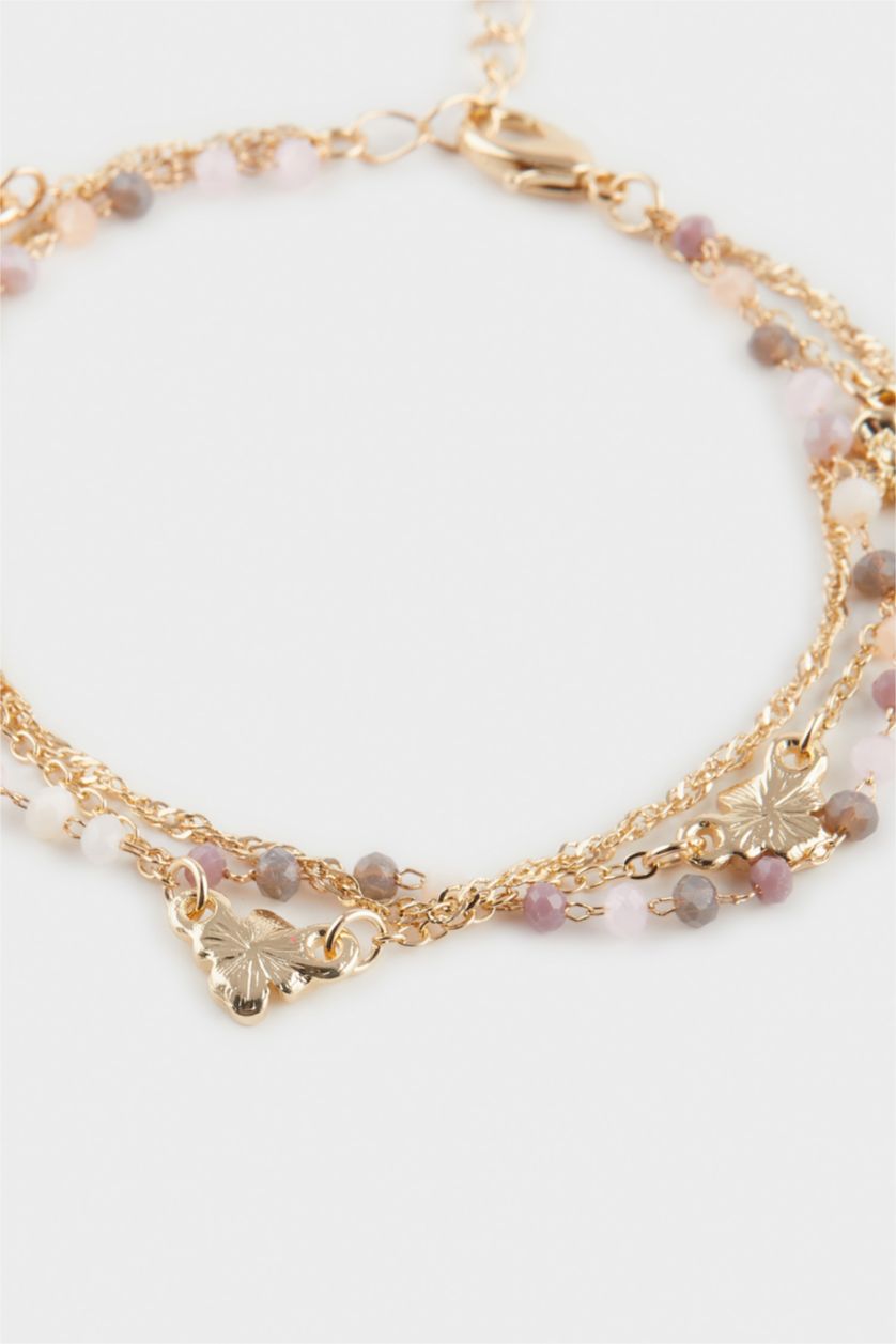 Kadın Karma Kadın 2'li Gold Bileklik