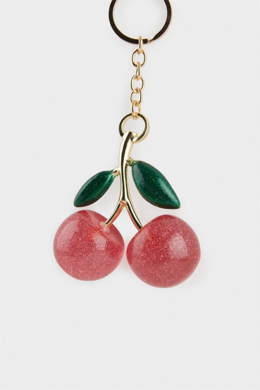 WOMAN MIXED Woman Cherry Keychain
